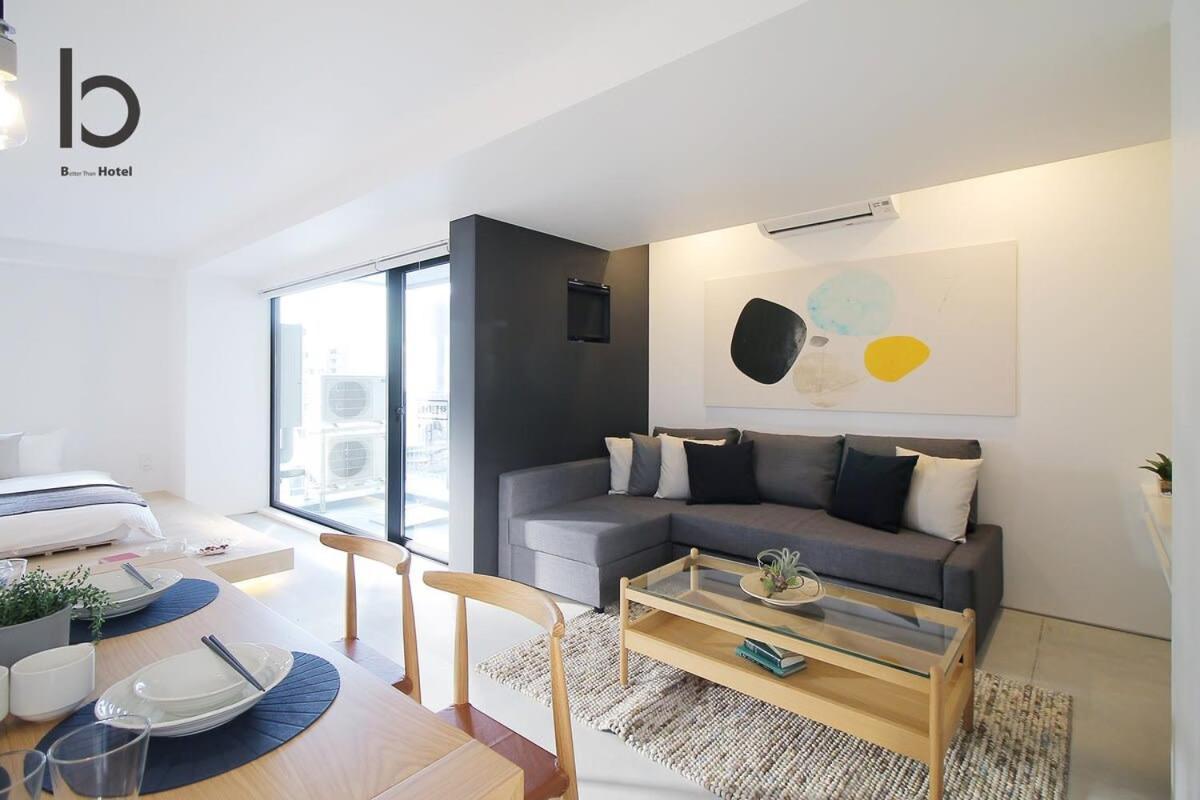 Bhotel Heiwaodori 702 - Huge Apt In Famous Hiroshima Dori For 6P Luaran gambar
